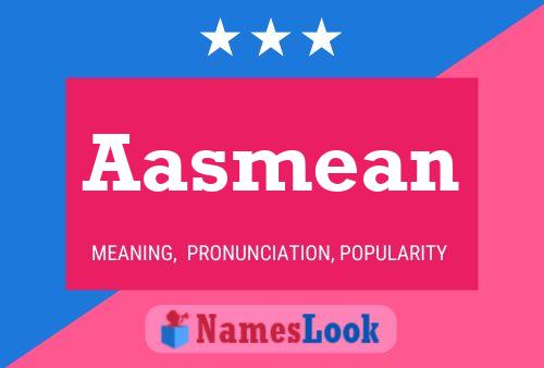 Aasmean Name Poster