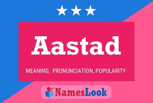 Aastad Name Poster