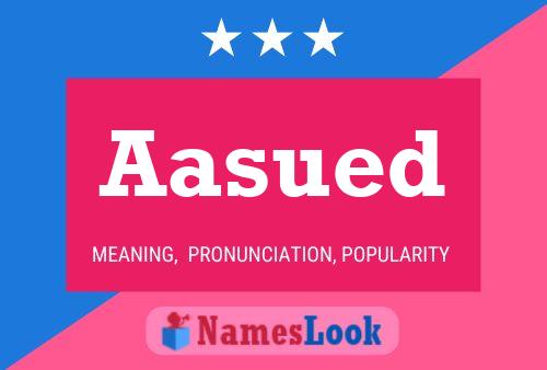 Aasued Name Poster