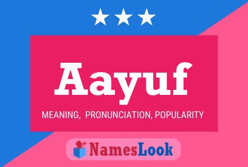 Aayuf Name Poster