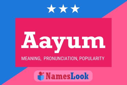 Aayum Name Poster