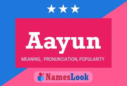 Aayun Name Poster