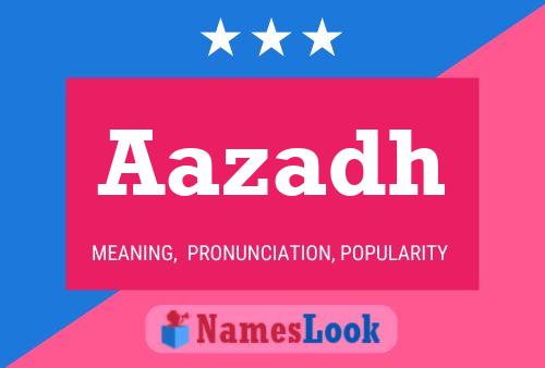 Aazadh Name Poster