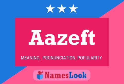 Aazeft Name Poster