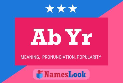 Ab Yr Name Poster