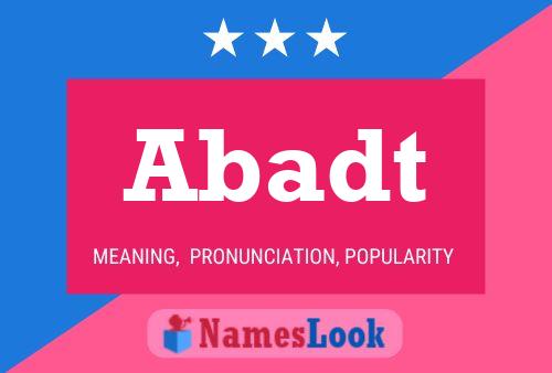 Abadt Name Poster