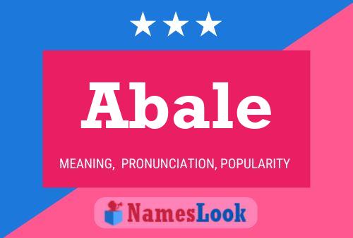 Abale Name Poster