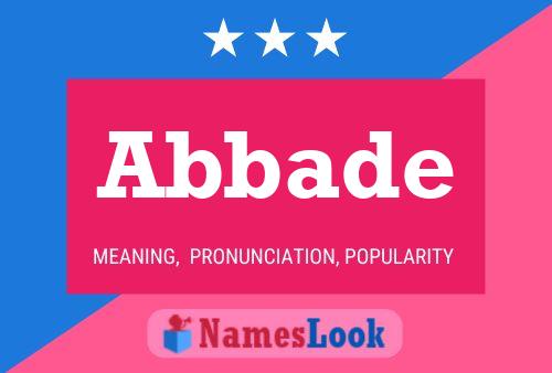 Abbade Name Poster