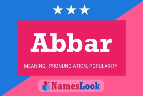 Abbar Name Poster