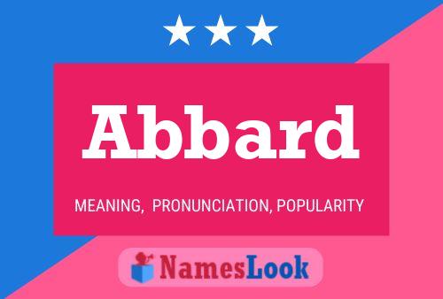 Abbard Name Poster