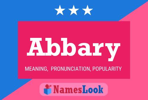 Abbary Name Poster