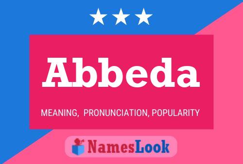 Abbeda Name Poster