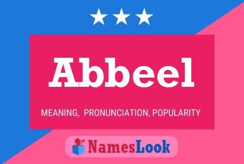 Abbeel Name Poster