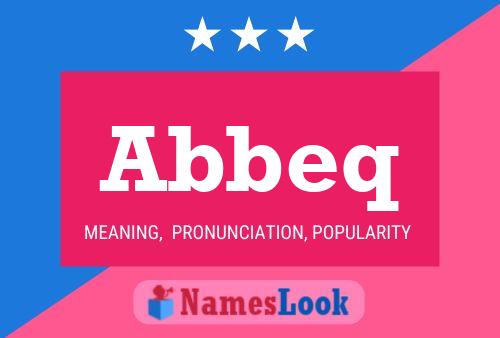 Abbeq Name Poster