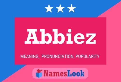 Abbiez Name Poster