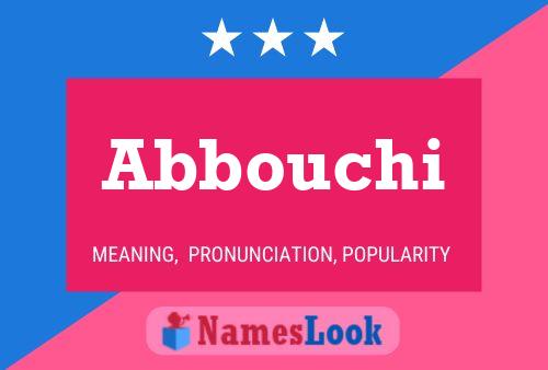 Abbouchi Name Poster