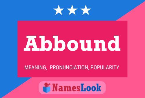 Abbound Name Poster