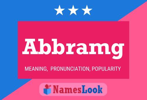 Abbramg Name Poster