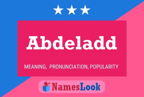 Abdeladd Name Poster