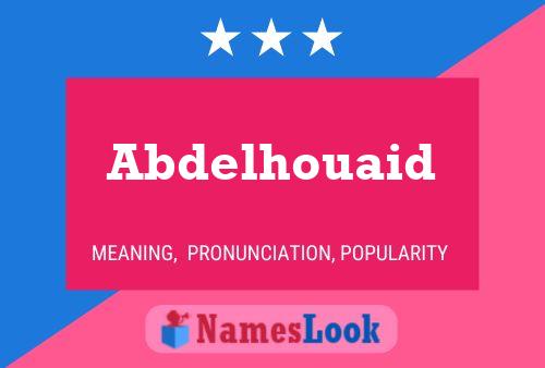 Abdelhouaid Name Poster