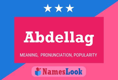 Abdellag Name Poster