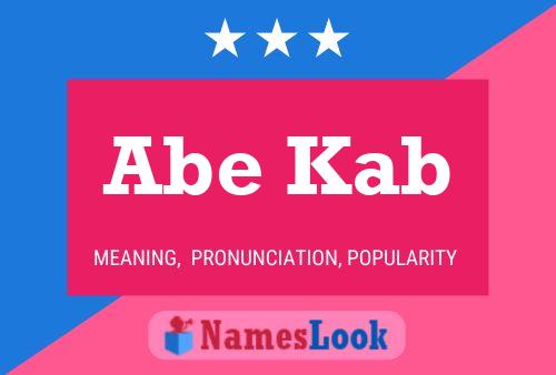 Abe Kab Name Poster