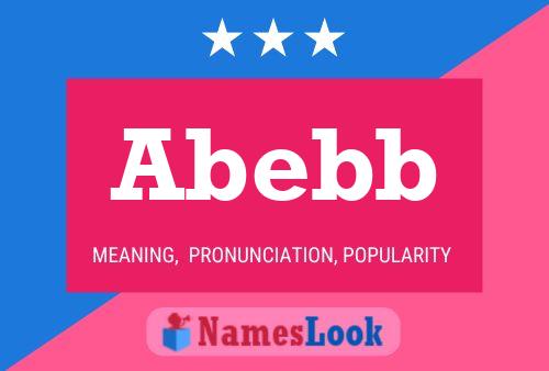 Abebb Name Poster