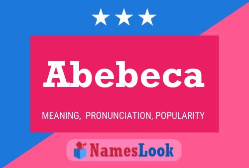 Abebeca Name Poster