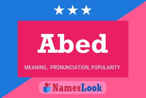 Abed Name Poster