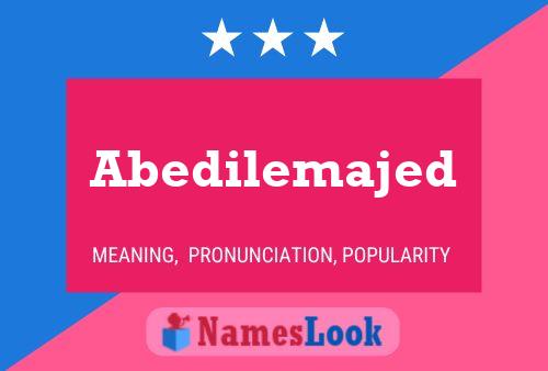 Abedilemajed Name Poster