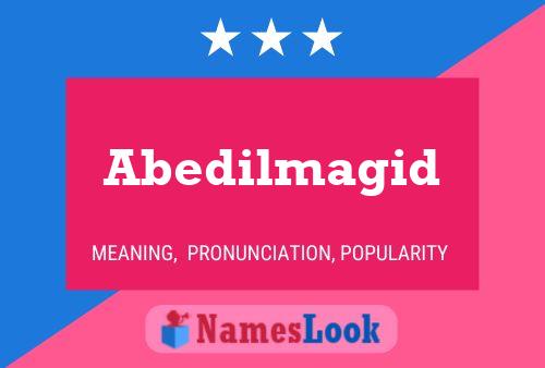 Abedilmagid Name Poster