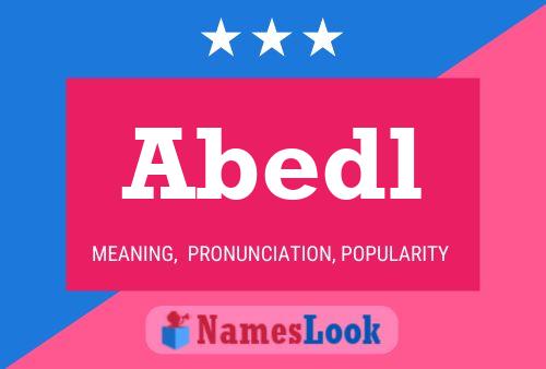 Abedl Name Poster