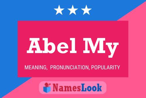 Abel My Name Poster