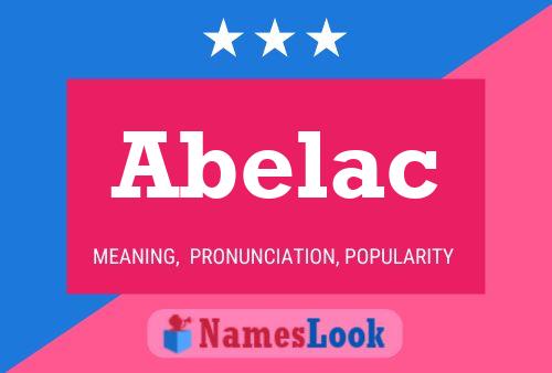 Abelac Name Poster