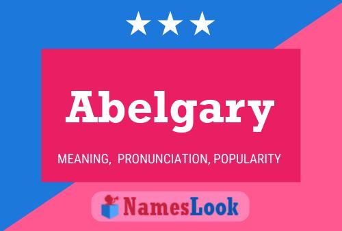 Abelgary Name Poster