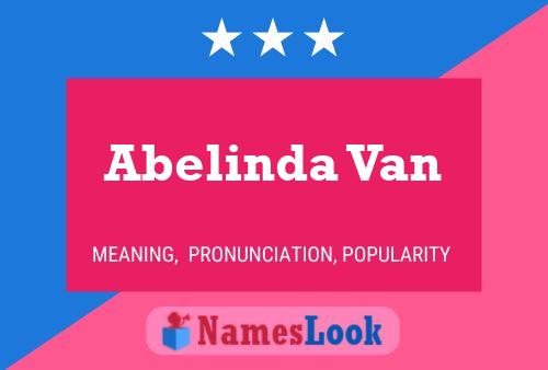 Abelinda Van Name Poster