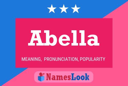 Abella Name Poster