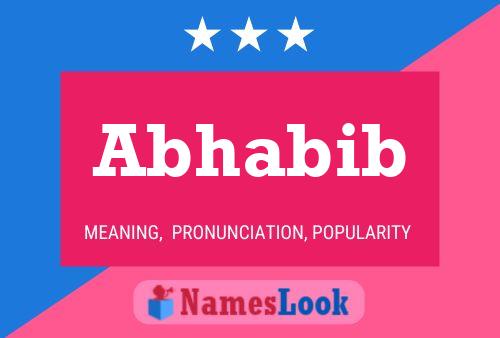 Abhabib Name Poster