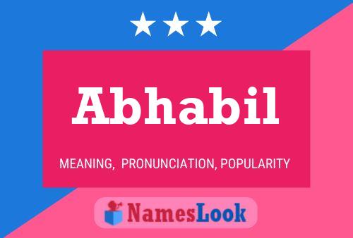 Abhabil Name Poster