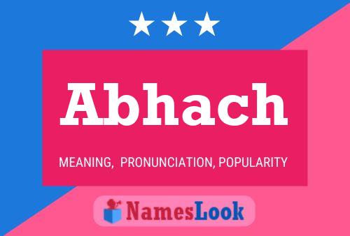 Abhach Name Poster