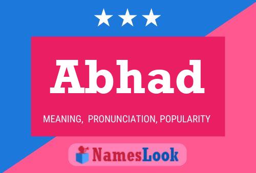 Abhad Name Poster