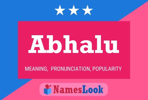 Abhalu Name Poster