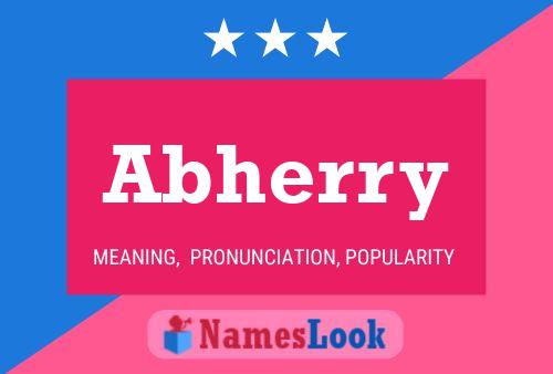 Abherry Name Poster