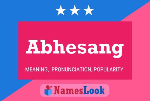 Abhesang Name Poster