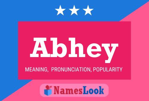 Abhey Name Poster