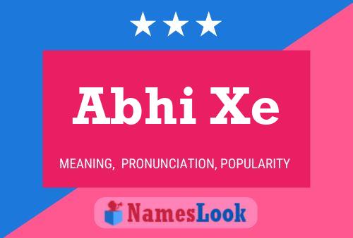 Abhi Xe Name Poster