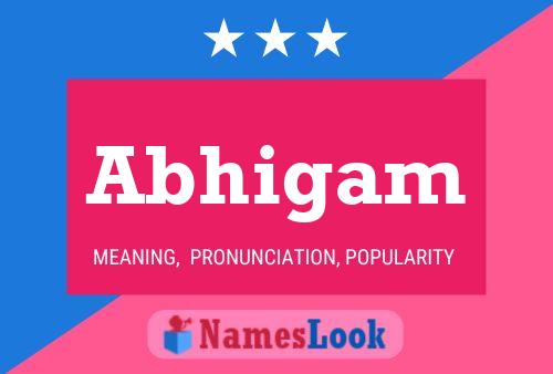 Abhigam Name Poster