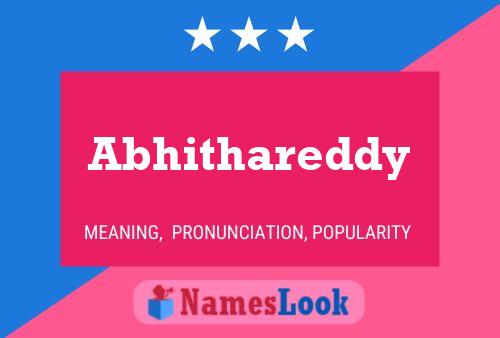 Abhithareddy Name Poster