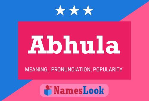 Abhula Name Poster