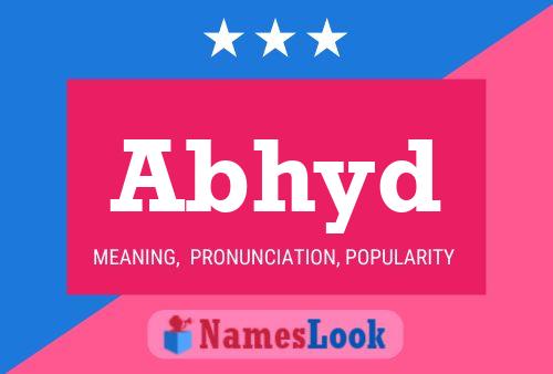 Abhyd Name Poster